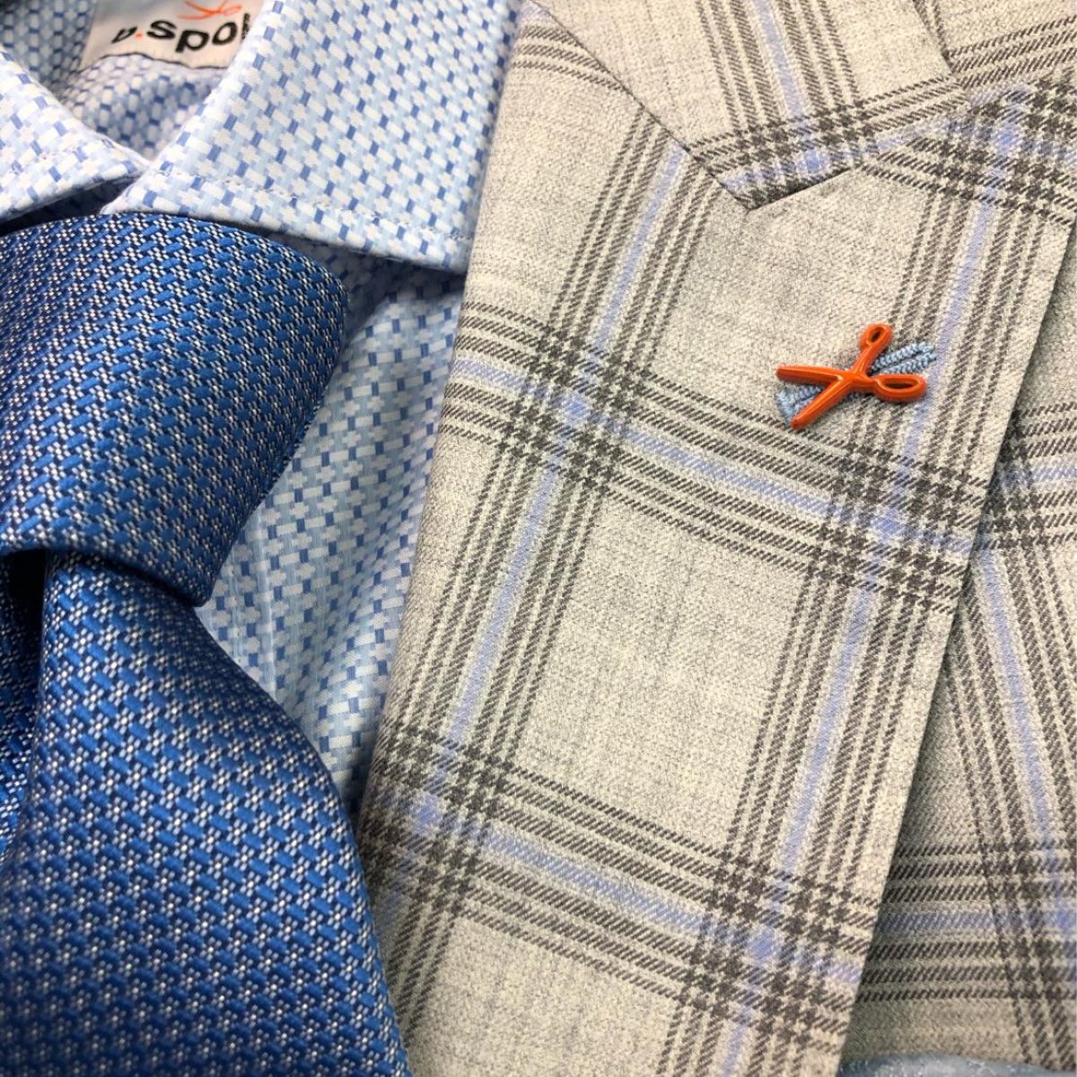 Light Grey Plaid